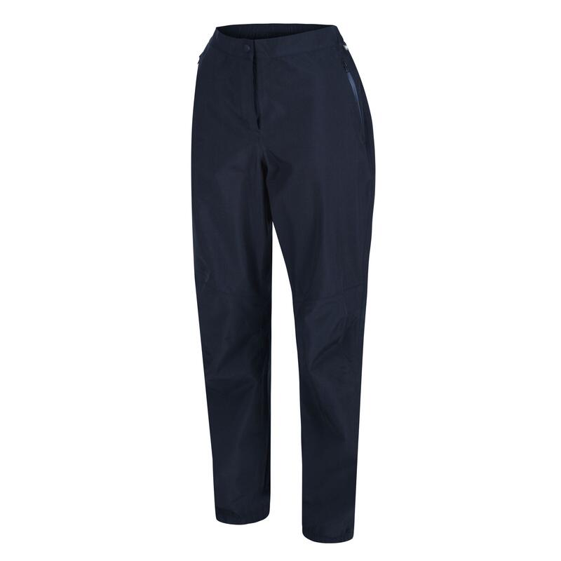 Überhose Highton Wandern/Outdoor/Trekking Damen Navy Wasserdicht 10.000 mm