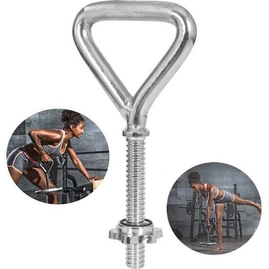 POIGNÉE CHROMÉE POUR KETTLEBELL RÉGLABLE | MUSCULATION | DIAMÈTRE 30MM