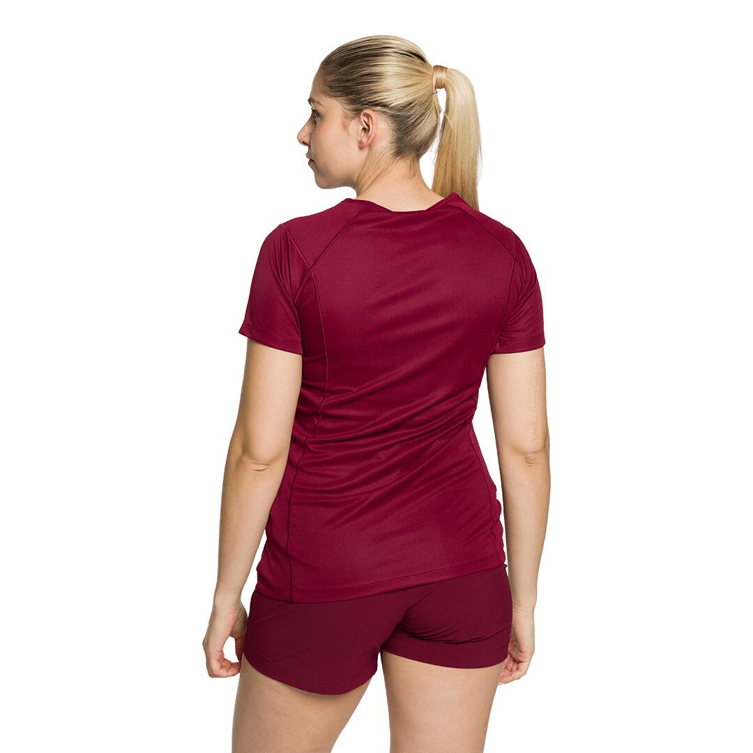 Camiseta para Mujer Trangoworld Demba Rojo 3/4