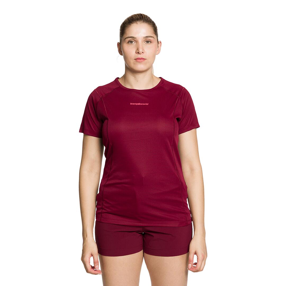 Camiseta para Mujer Trangoworld Demba Rojo 2/4