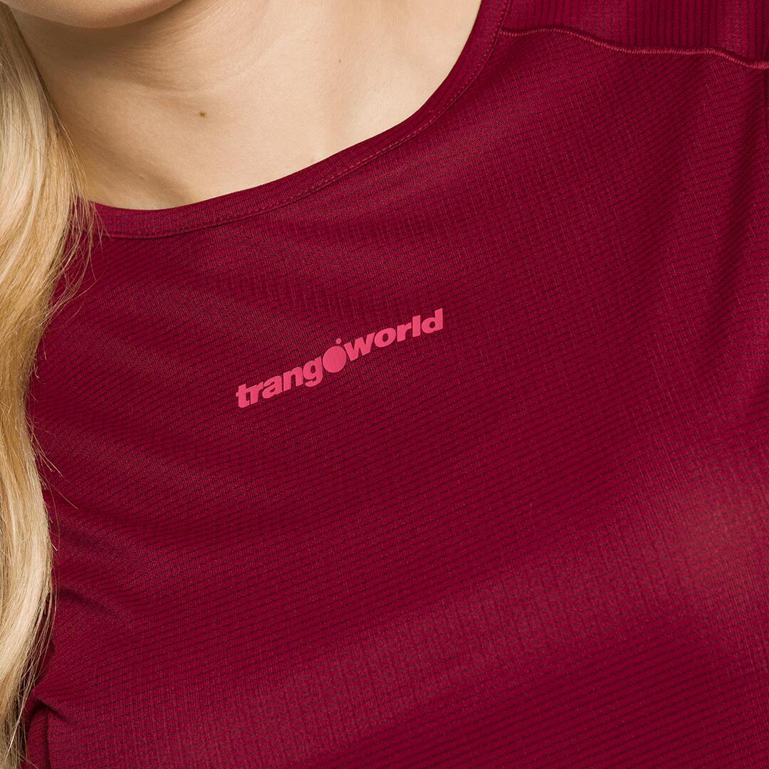 Camiseta para Mujer Trangoworld Demba Rojo 4/4