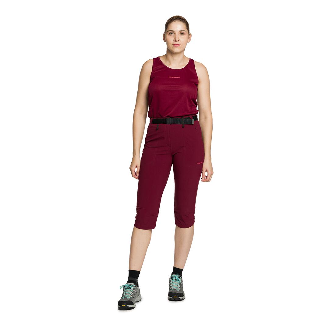 Malla pirata para Mujer Trangoworld Nzilo Rojo 4/4