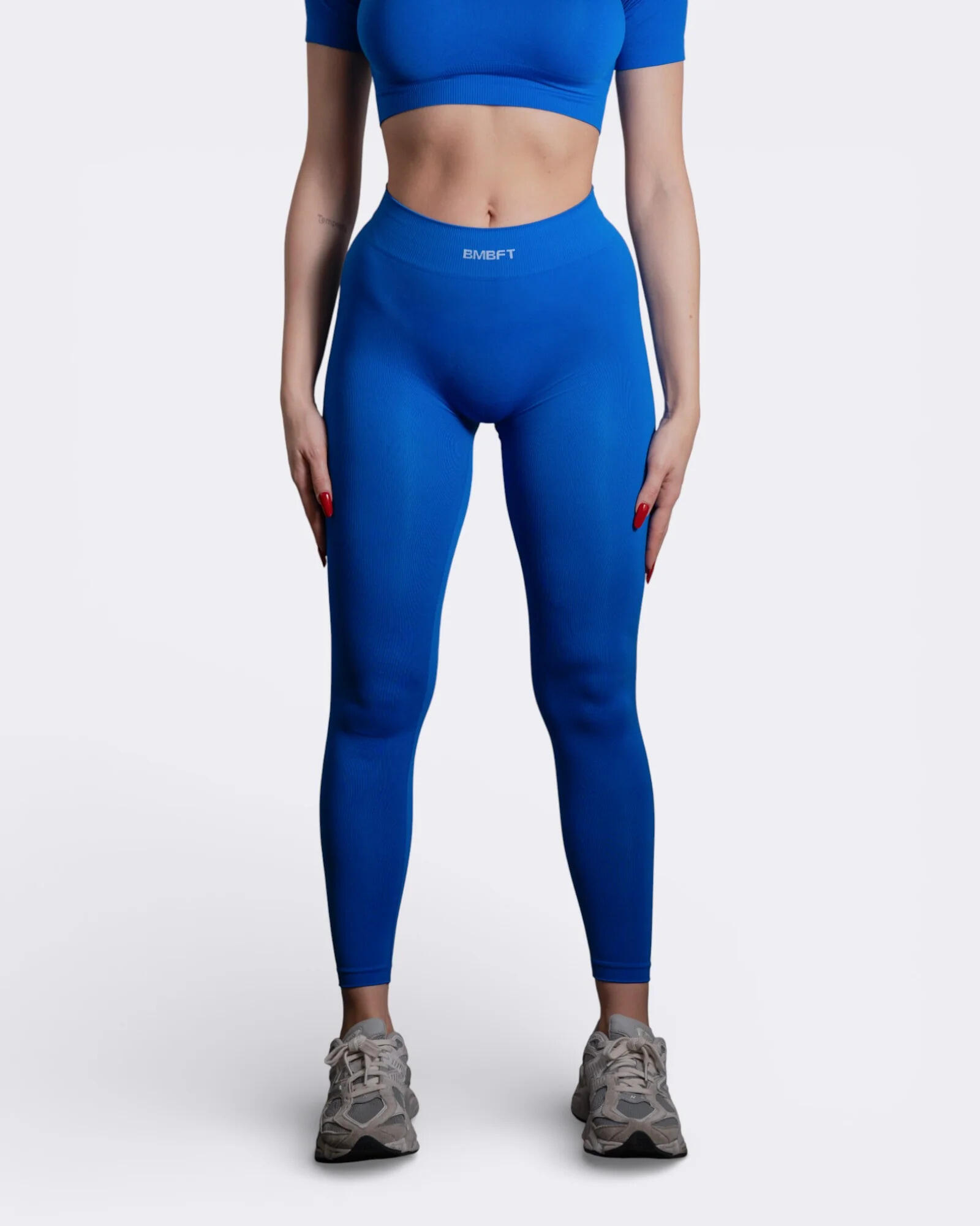 legging DAILY FEMME bleu bleuet 1/2