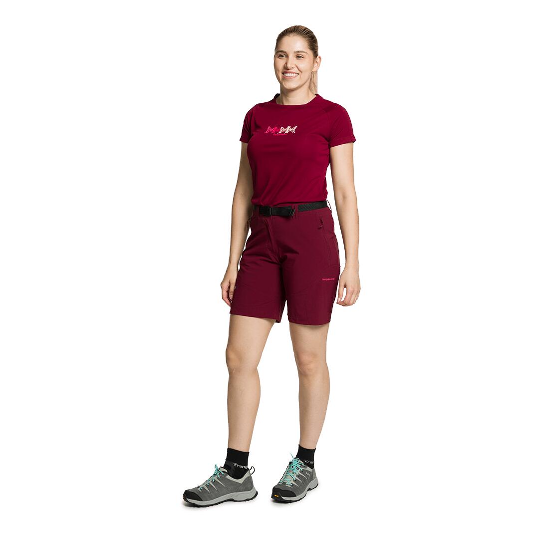 Pantalones cortos para Mujer Trangoworld Assy sf Rojo 5/5