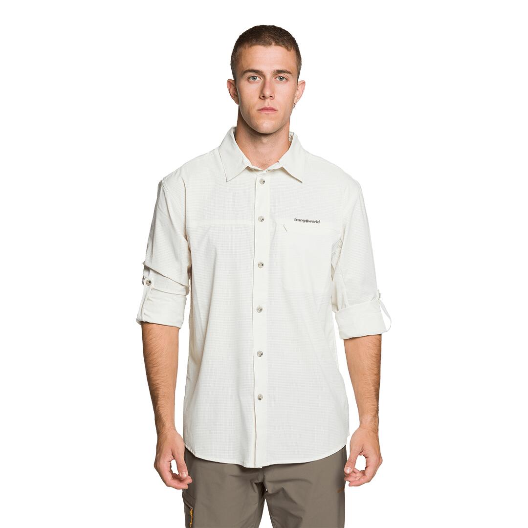 Camisa mangas largas para Hombre Trangoworld Vignemale df Gris 2/4