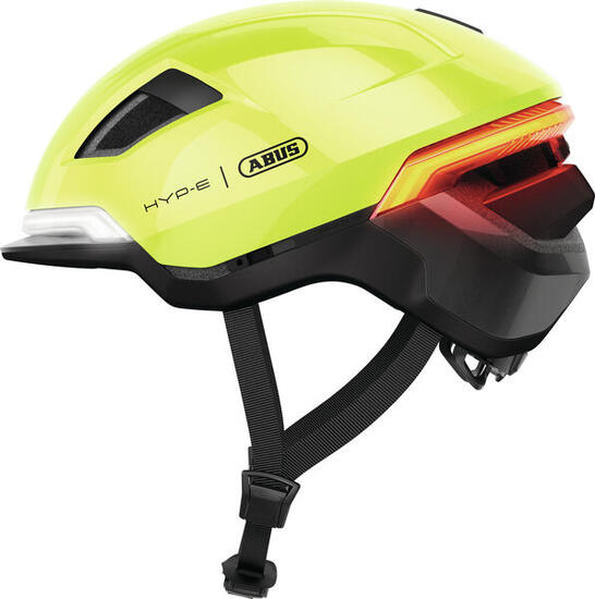 ABUS HYP-E casco smart signal yellow M 54-58 cm