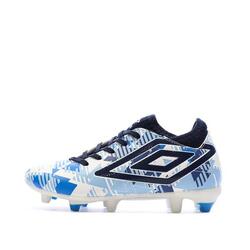 Chaussures de Football Bleu/Blanc Garçon Umbro For FG