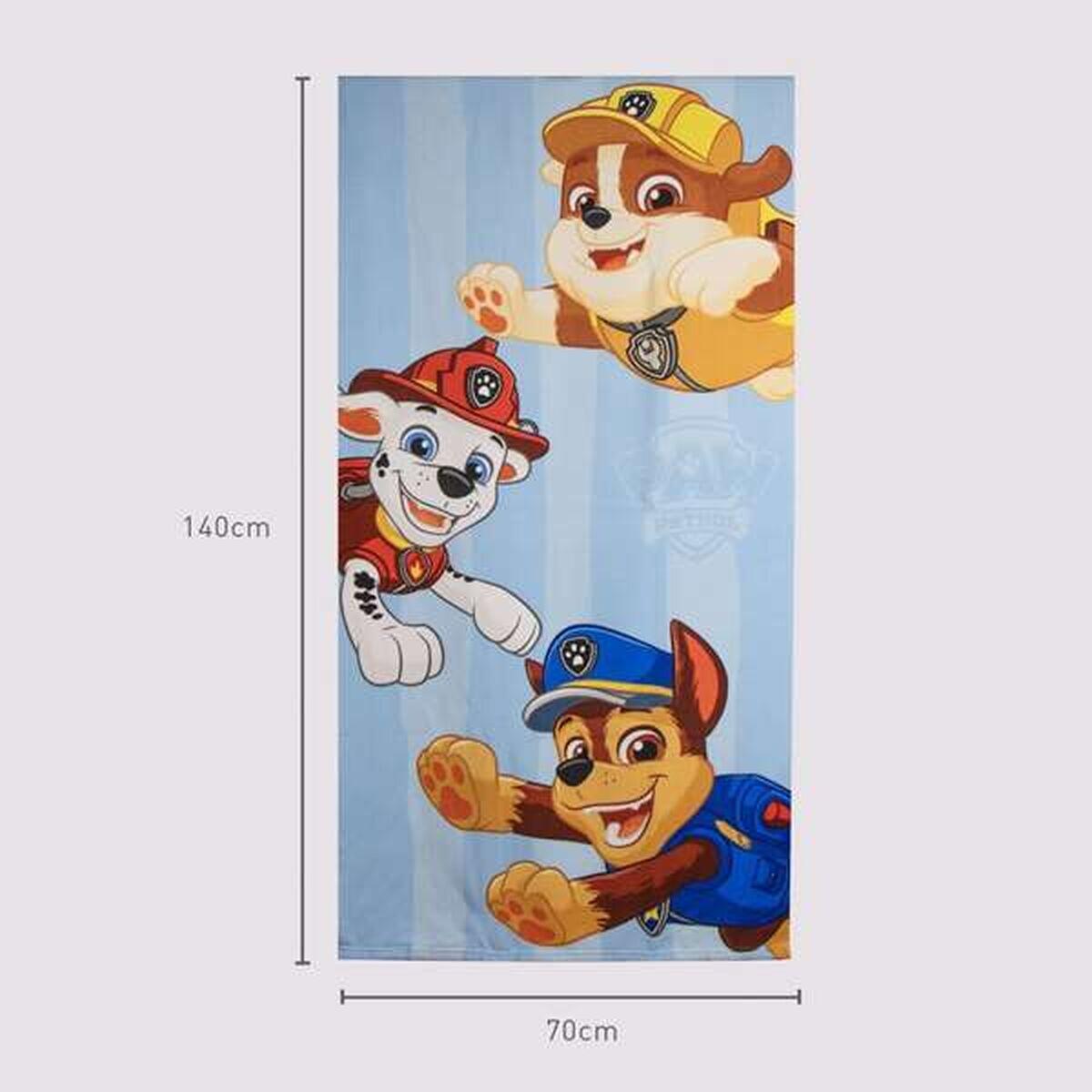 Serviette de plage PAW PATROL Bleu clair 4/4