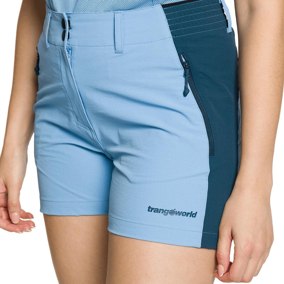 Pantalones cortos para Mujer Trangoworld Brisen Azul/Azul 4/4
