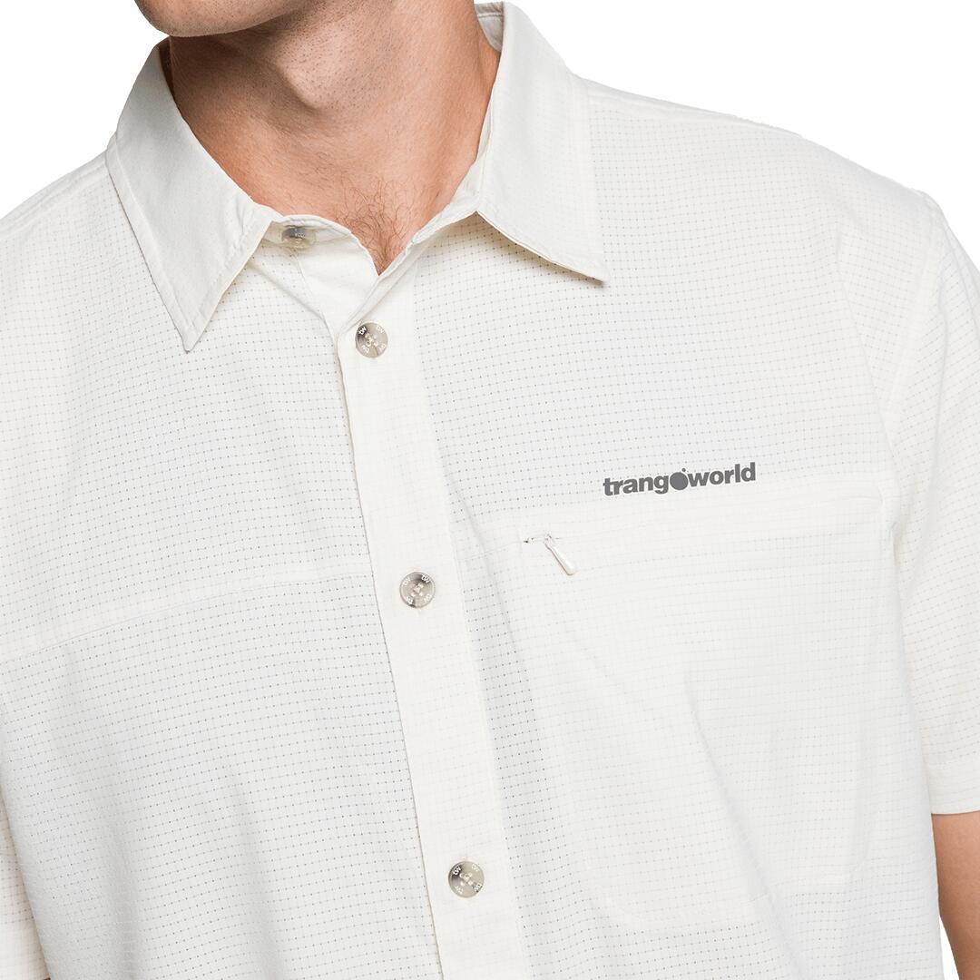 Camisa mangas cortas para Hombre Trangoworld Esera df Gris 4/4