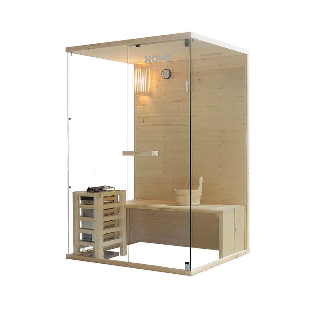 Sauna Tradycyjna ARUNA – 130 × 190 cm dla 1–2 osób 4/7
