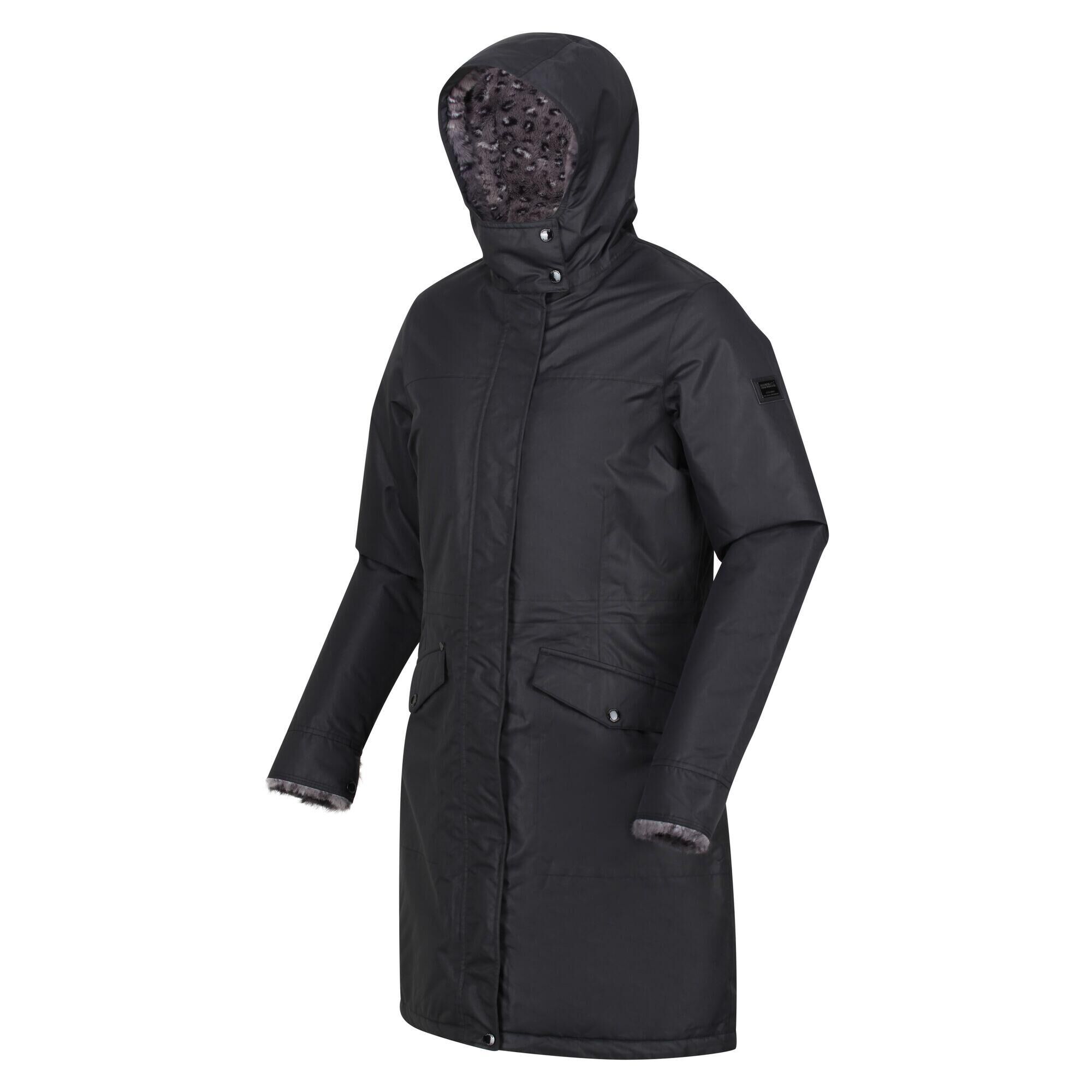 REGATTA Rimona Women's Hiking Waterproof Parka Jacket - Black