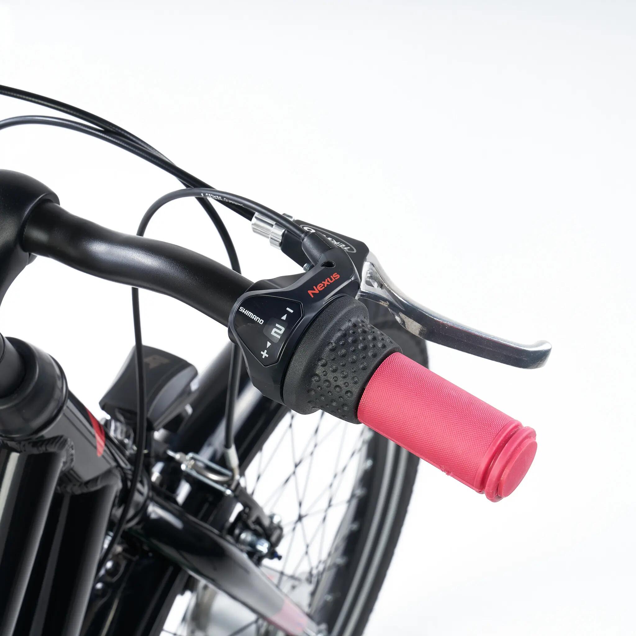 chiX pro, 20 Zoll Kinderfahrrad, 3-Gang, Orange/Pink, 115–130 cm, 6–9 Jahre 5/8
