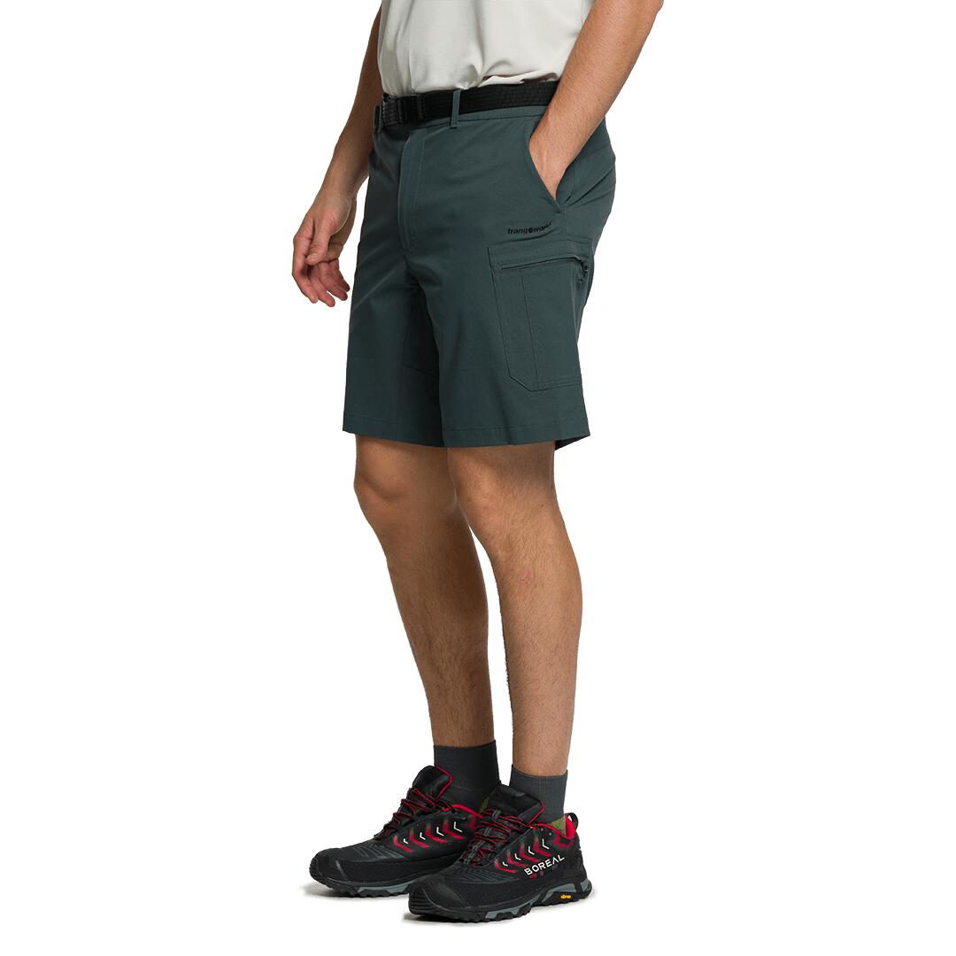 Bermuda para Hombre Trangoworld Norgay Gris 3/4
