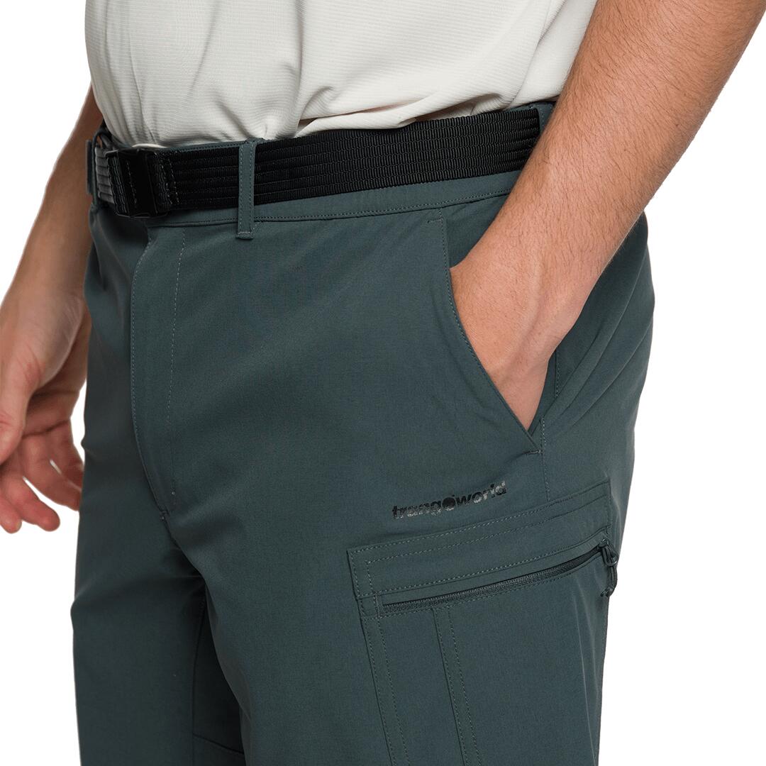 Bermuda para Hombre Trangoworld Norgay Gris 4/4