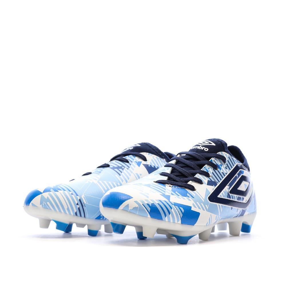 Scarpe da Calcio per Ragazzo Umbro For FG Blu/Bianco 6/7