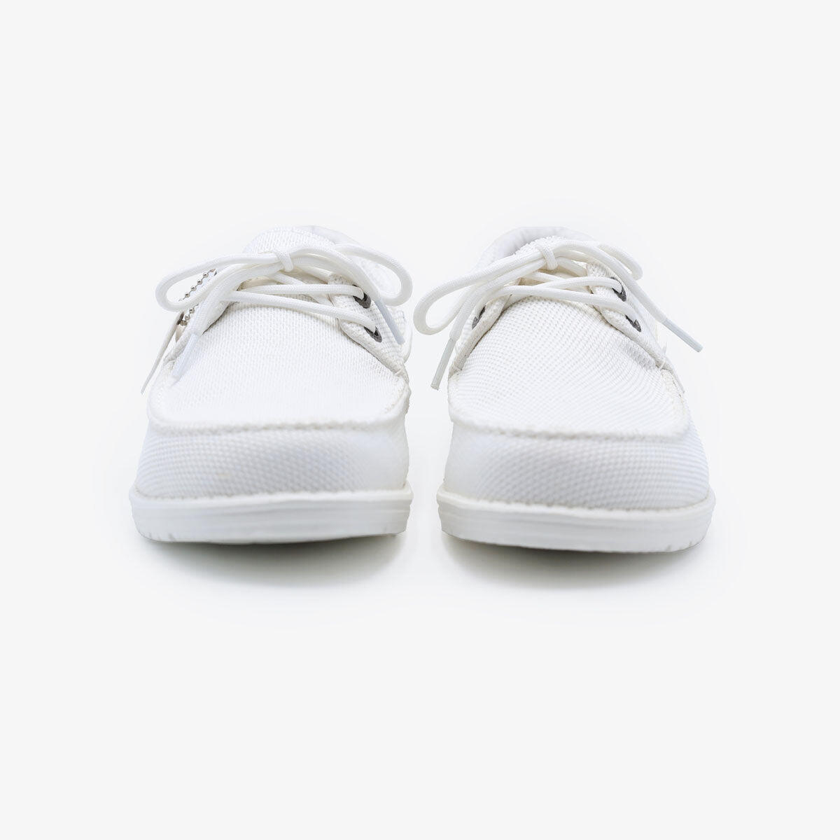 Scarpe da barca Socoa bianco sporco in maglia elasticizzata 4/6