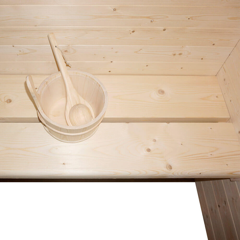 Sauna tradycyjna ARUNA L – 130 x 190 cm 4/5
