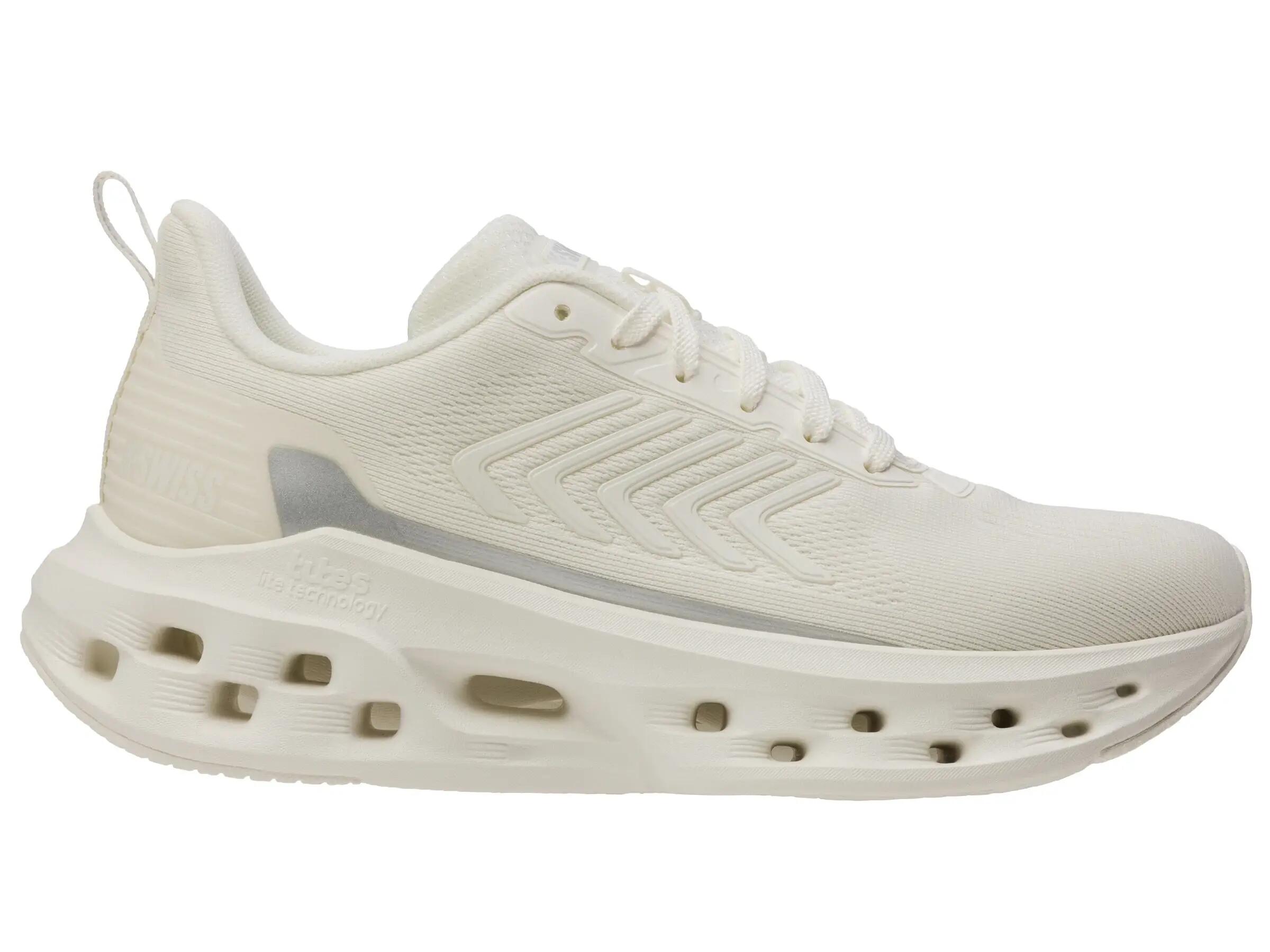 Zapatillas deportivas K‑SWISS Melrose Tubes Lite para mujer, blancas 4/4