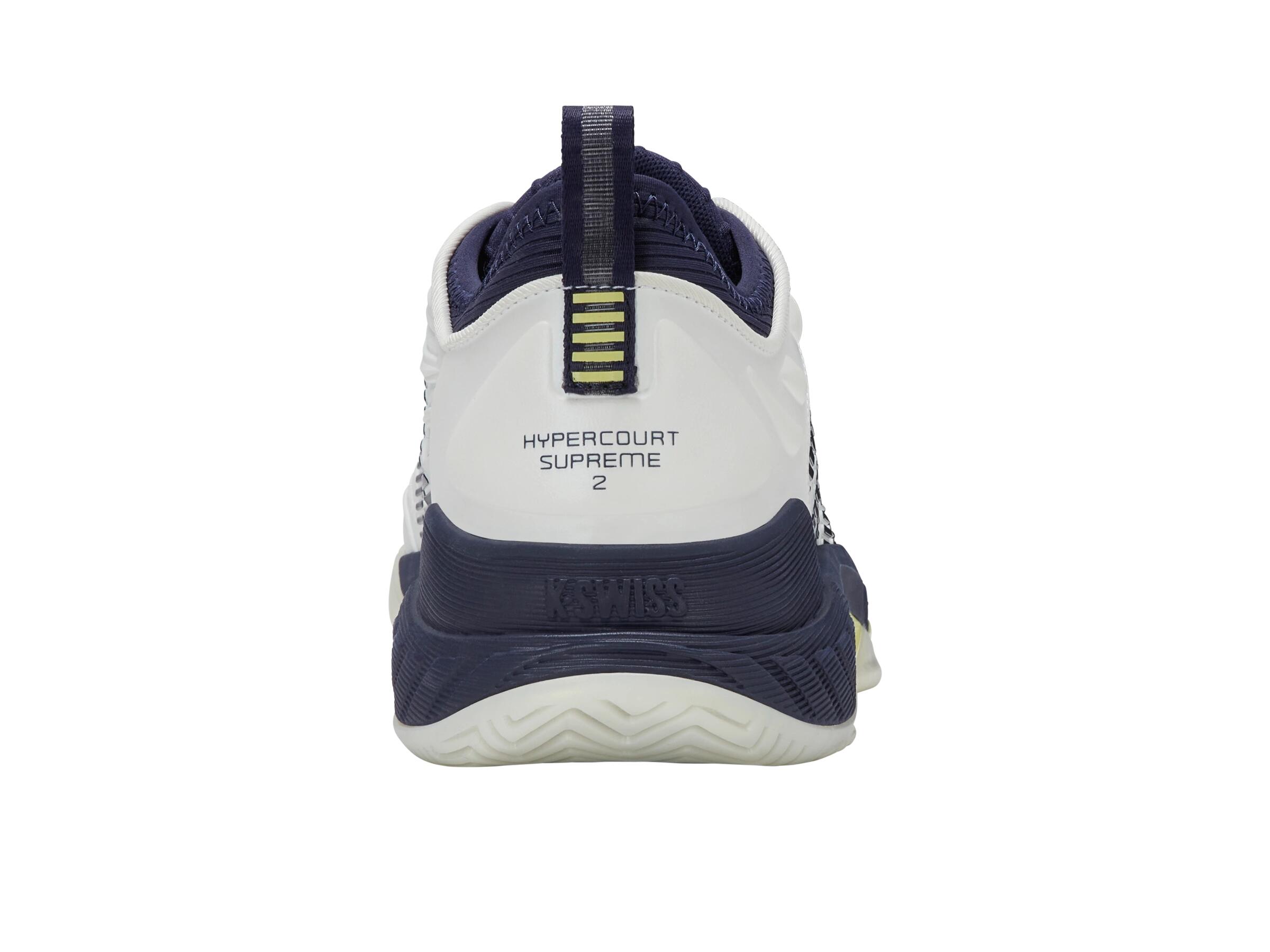 Zapatillas de tenis K-SWISS Hypercourt Supreme 2, hombre, blanco 4/4