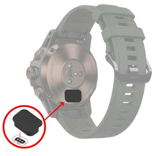 Tappo antipolvere in silicone per porta di ricarica COROS