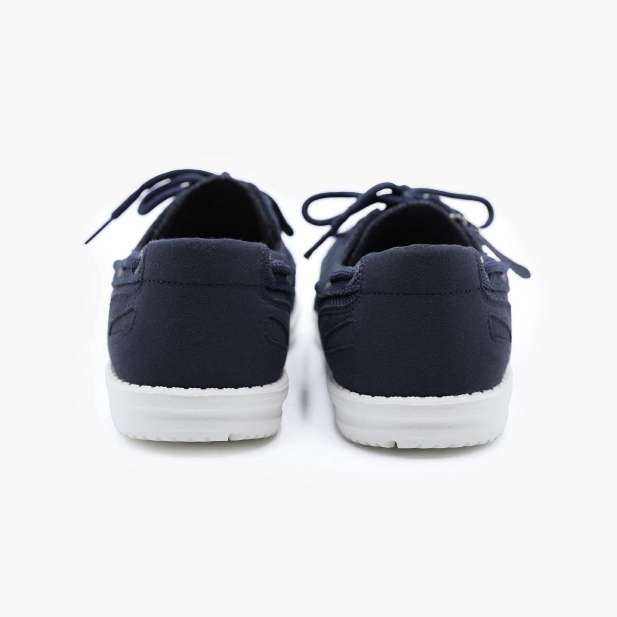 Scarpe da barca Socoa blu navy in maglia elasticizzata 6/6