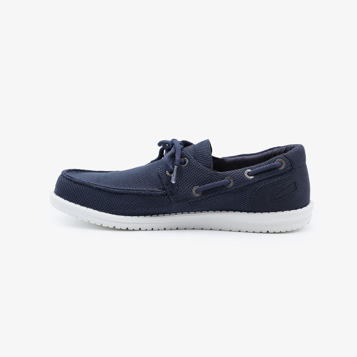 Scarpe da barca Socoa blu navy in maglia elasticizzata 5/6