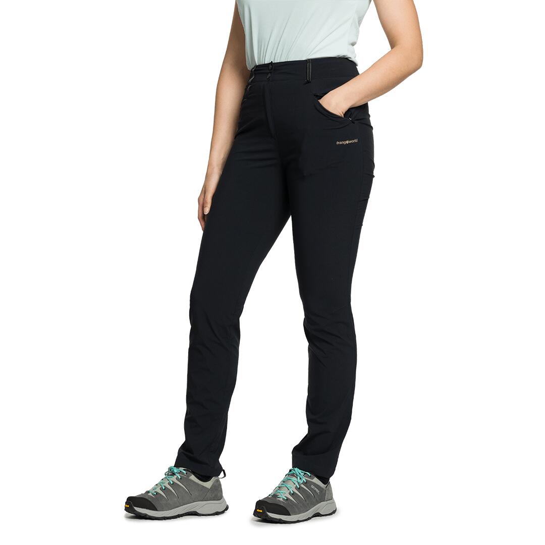 Pantalón para Mujer Trangoworld Bacalar Negro 2/4