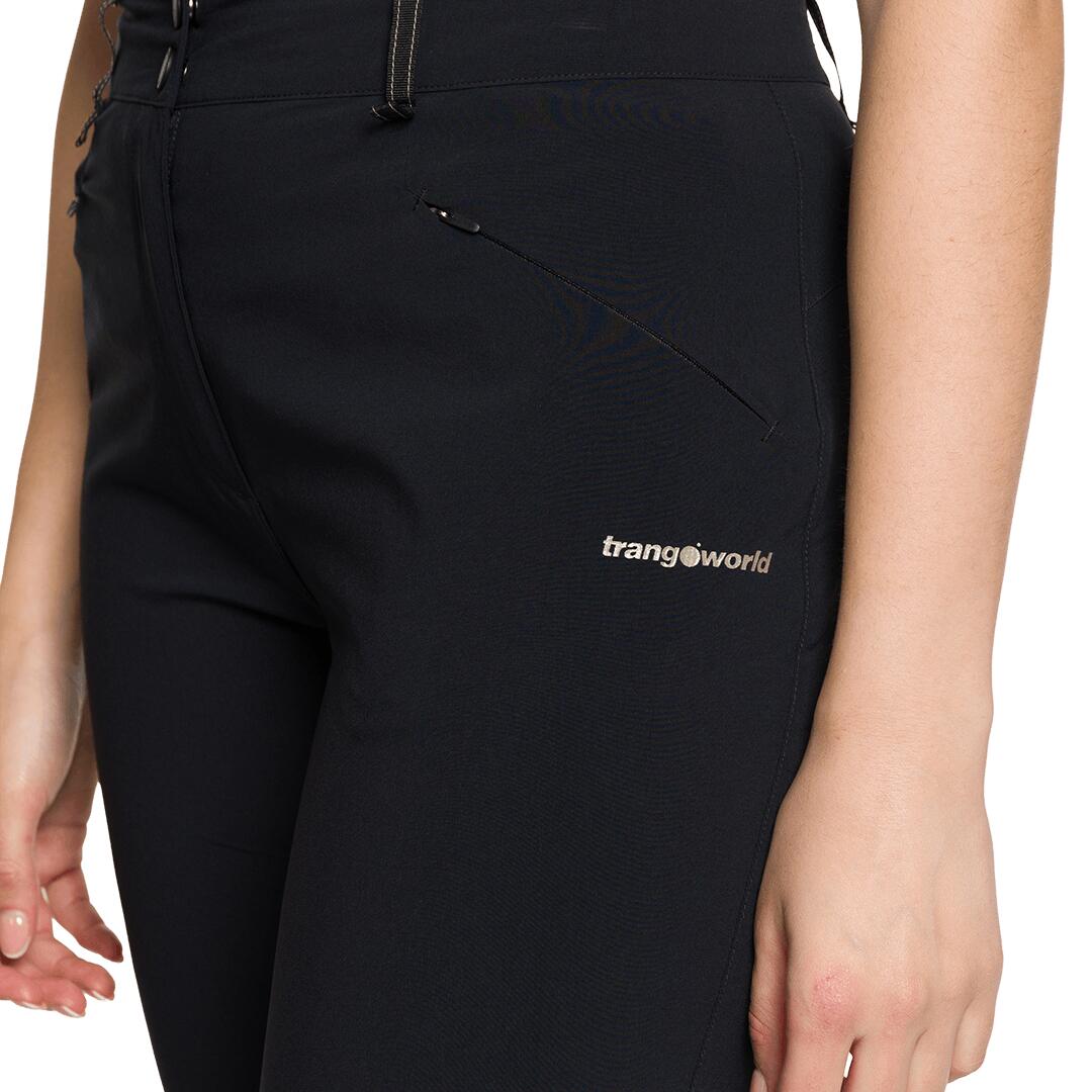 Pantalón para Mujer Trangoworld Bacalar Negro 4/4