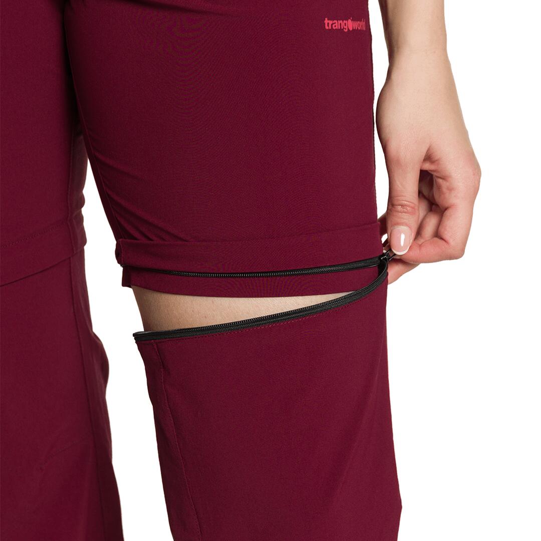 Pantalón para Mujer Trangoworld Buhler sf Rojo 3/5