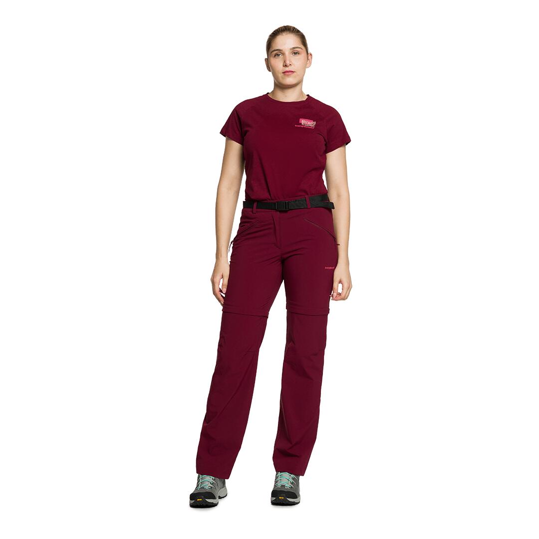 Pantalón para Mujer Trangoworld Buhler sf Rojo 5/5