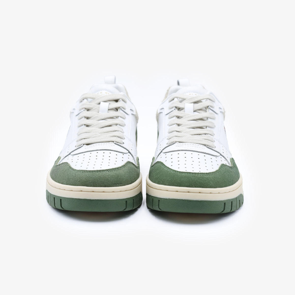 Sneakers La Vernaz bicolore verde oliva 4/6