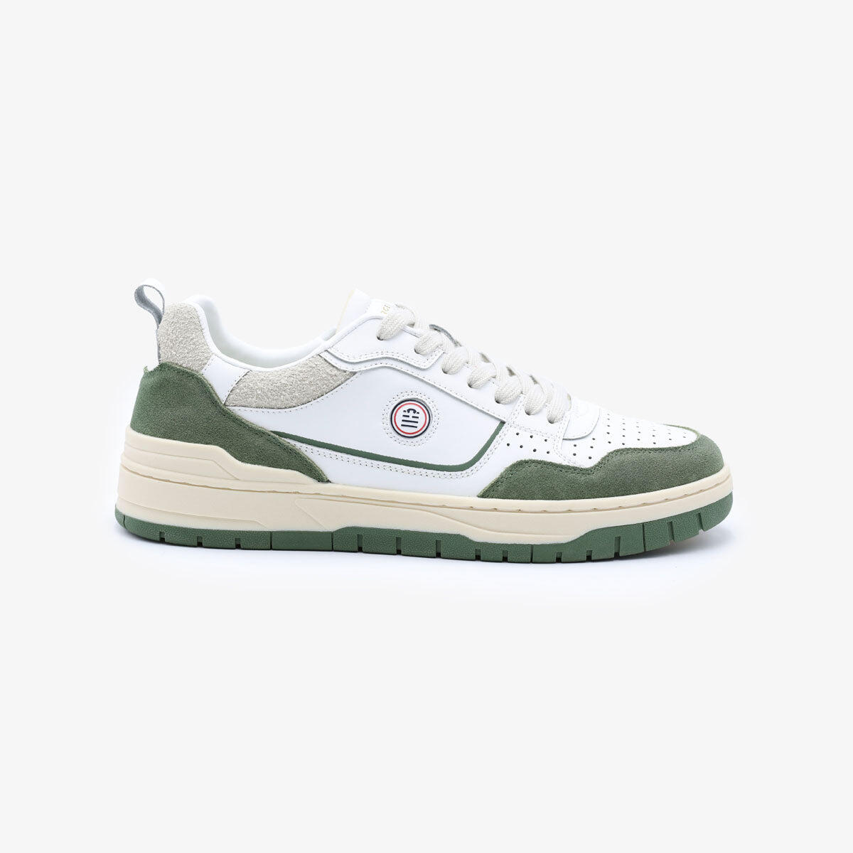 Sneakers La Vernaz bicolore verde oliva 3/6