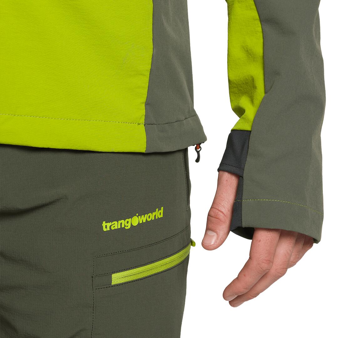 Chaqueta para Hombre Trangoworld Eighe df Verde/Verde 4/7