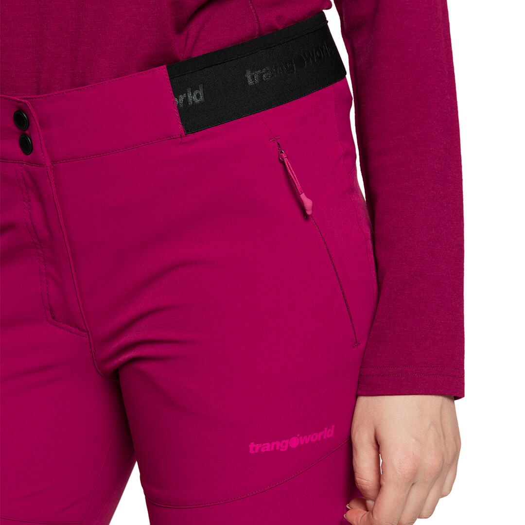 Pantalón para Mujer Trangoworld Balmaz df Rojo 4/6