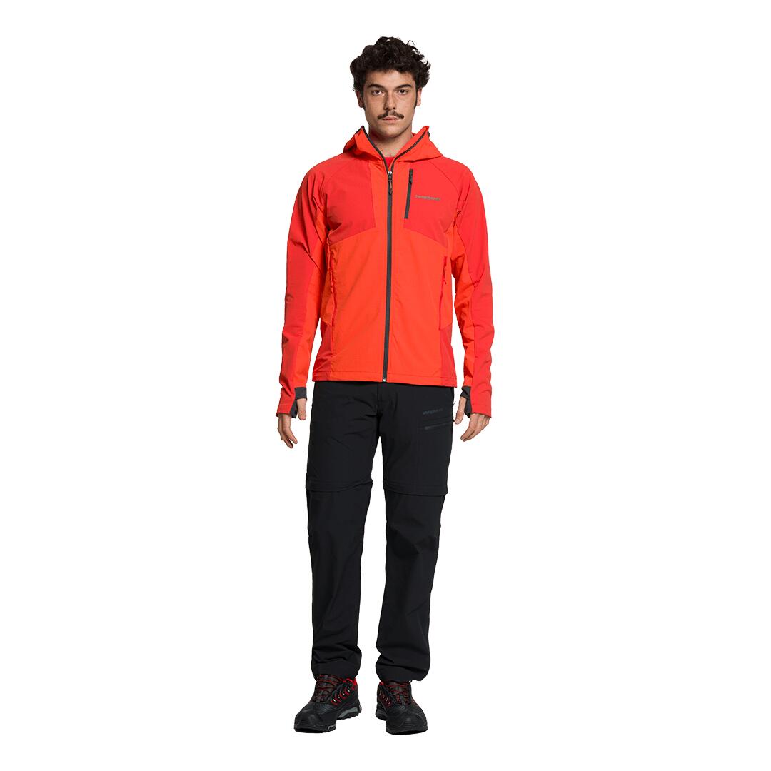 Chaqueta para Hombre Trangoworld Eighe df Naranja/Rojo 6/6