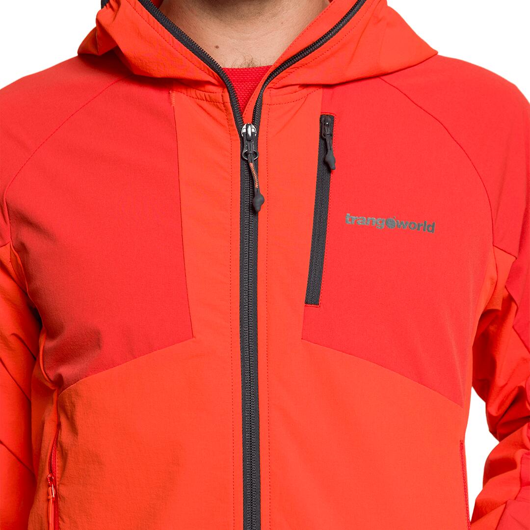 Chaqueta para Hombre Trangoworld Eighe df Naranja/Rojo 5/6