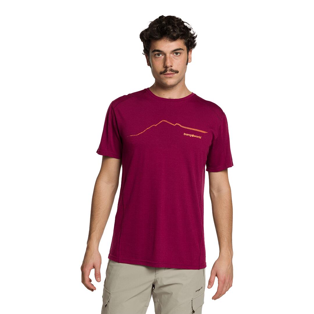 Camiseta para Hombre Trangoworld Serneus Rojo 2/4