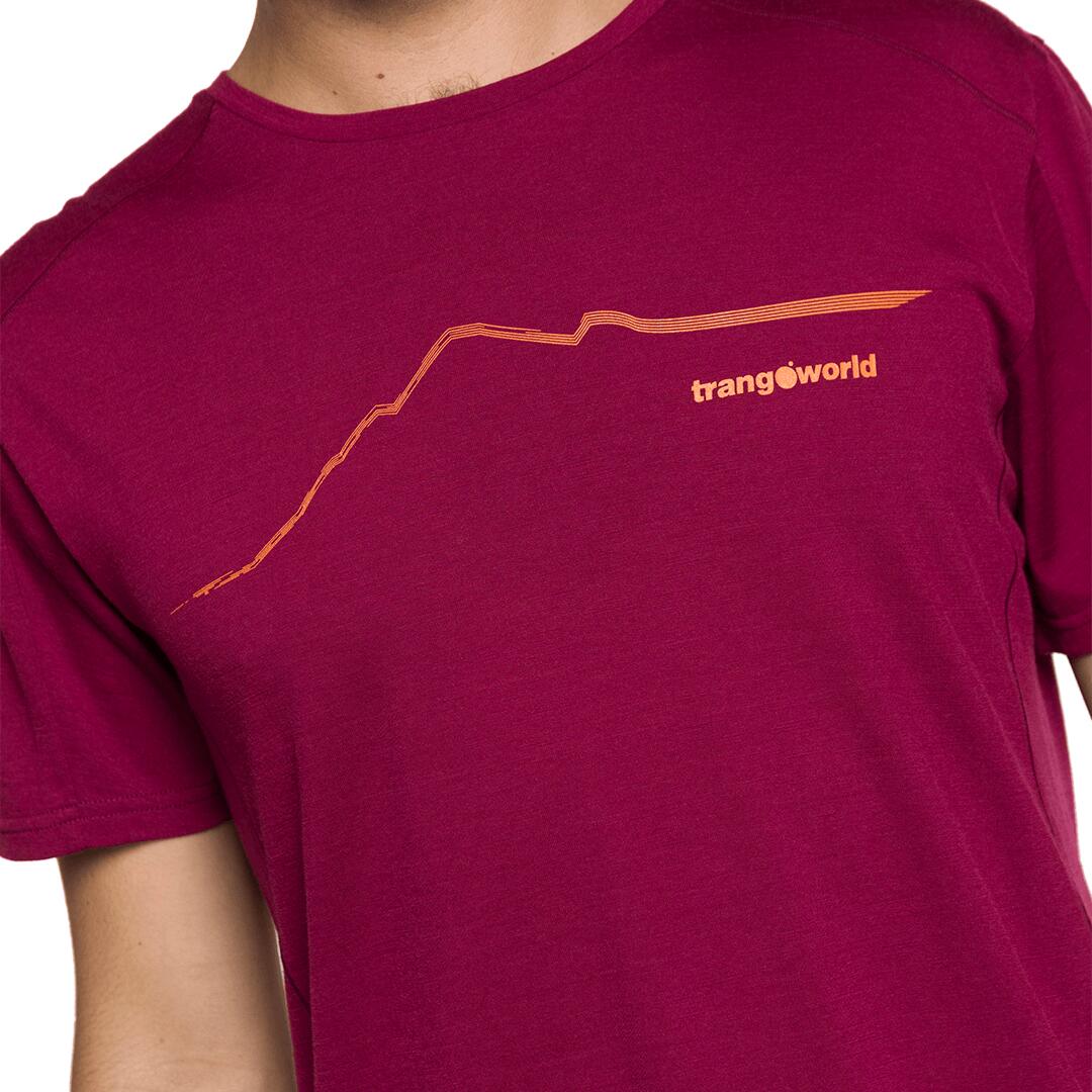 Camiseta para Hombre Trangoworld Serneus Rojo 4/4