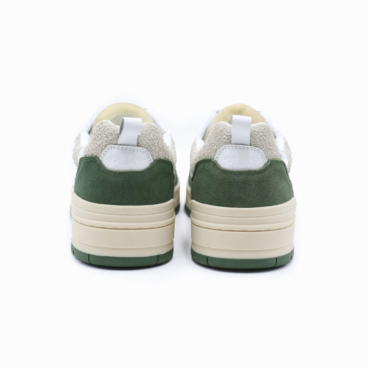 Sneakers La Vernaz bicolore verde oliva 6/6