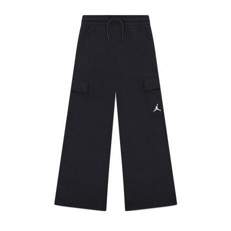 JORDAN PANTALONE DI TUTA WJ BRKN CARGO JR 45F143 023 BLACK