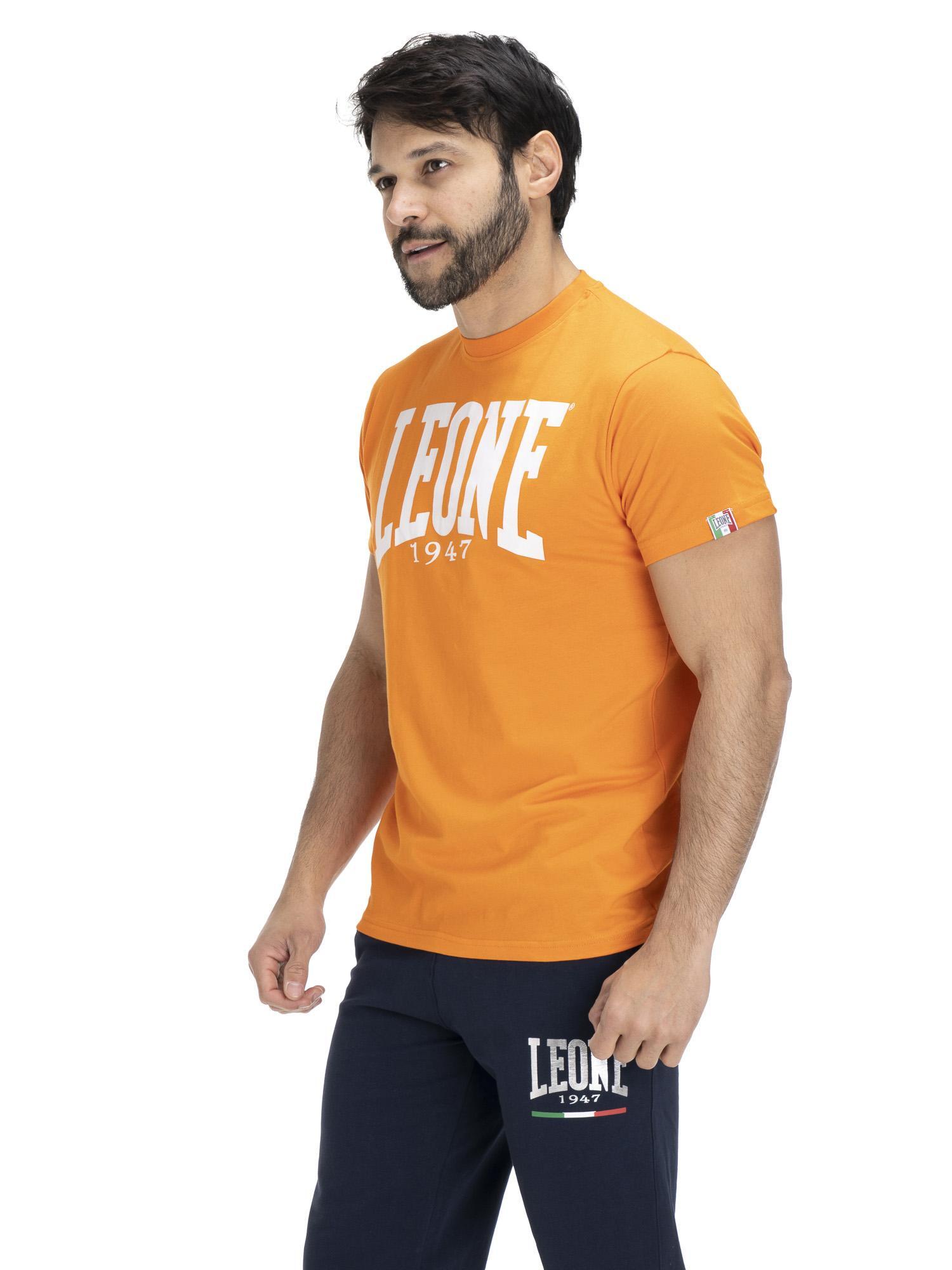 Leone 1947 Apparel Heren T-shirt met korte mouwen 3/8