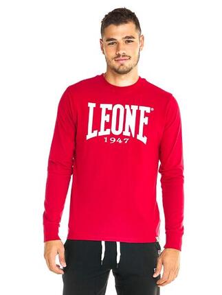 T-shirt homme manches longues en coton Leone Basic
