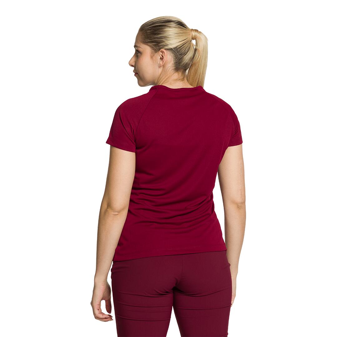 Camiseta para Mujer Trangoworld Mudgee Rojo 3/4