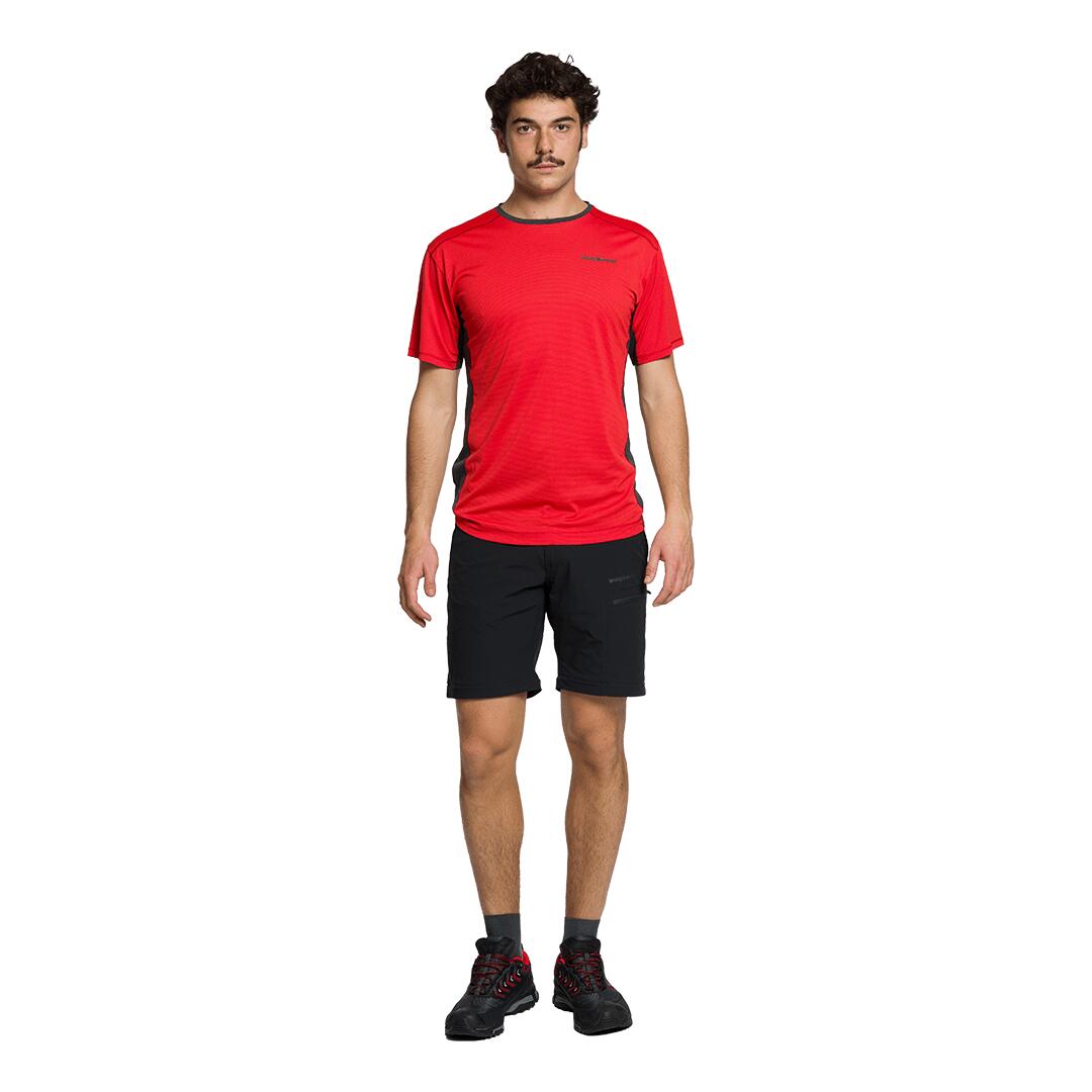 Camiseta para Hombre Trangoworld Ritsem Rojo/Gris 5/5