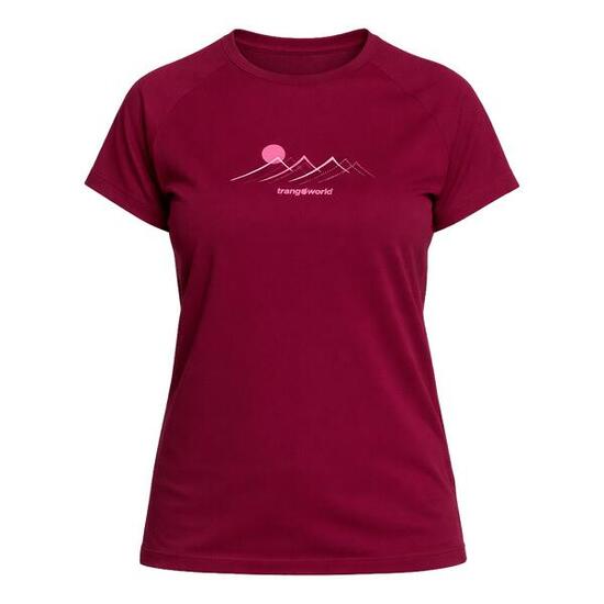 Camiseta para Mujer Trangoworld Mudgee Rojo
