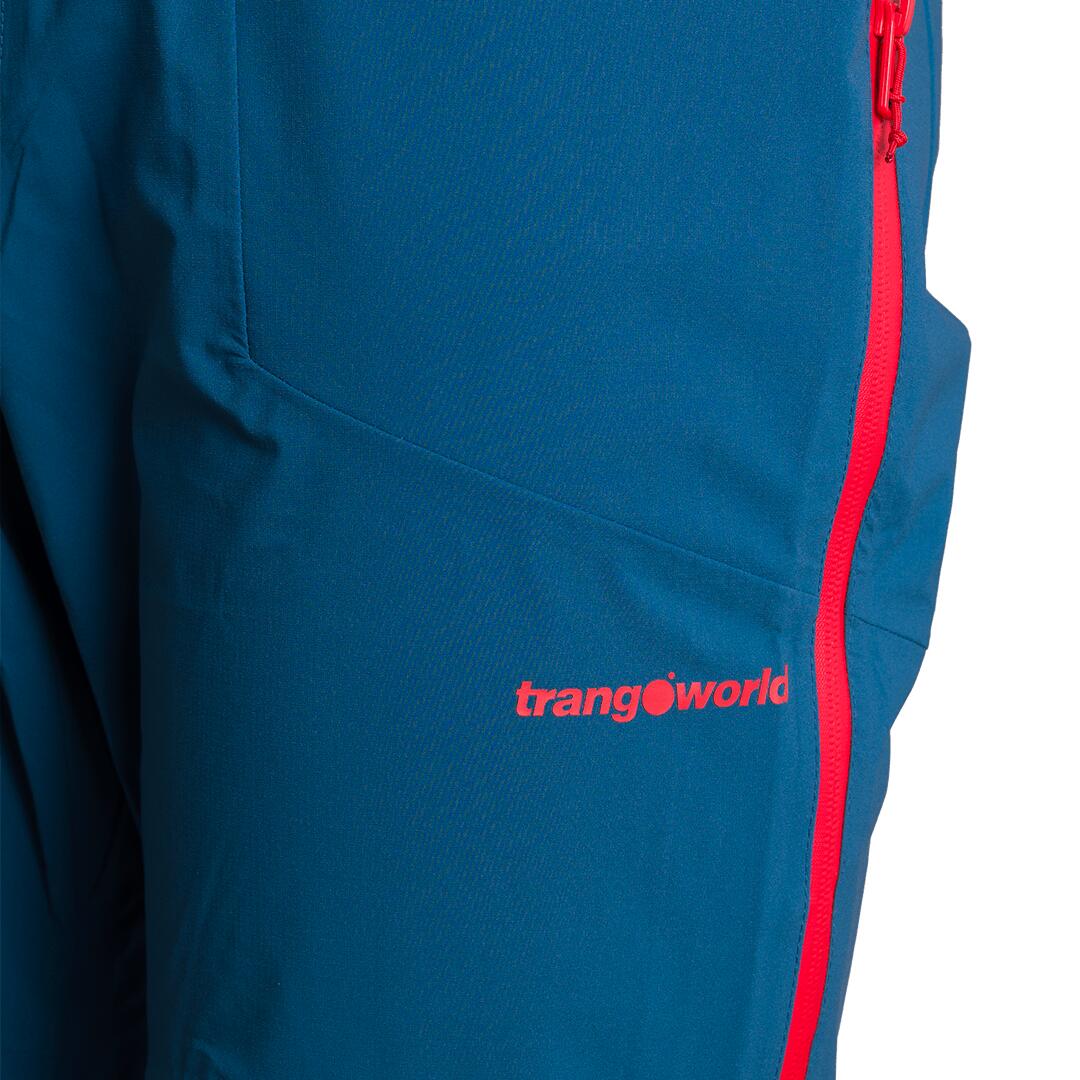 Sobrepantalón para Hombre Trangoworld Aladren Azul/Negro Impermeable 2/7