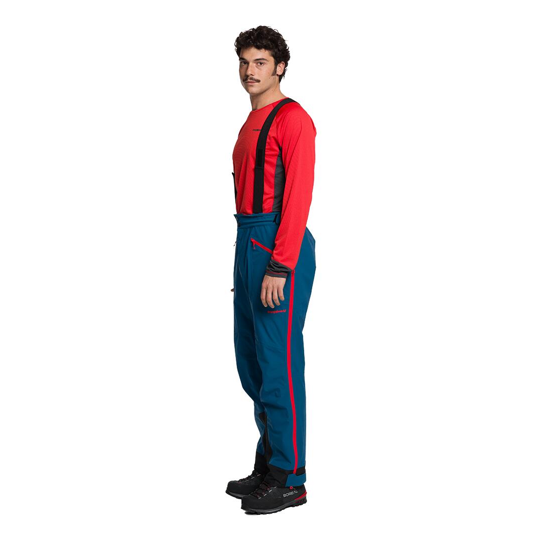 Sobrepantalón para Hombre Trangoworld Aladren Azul/Negro Impermeable 6/7
