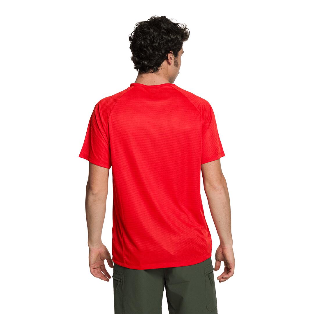 Camiseta para Hombre Trangoworld Couvet Rojo 3/4