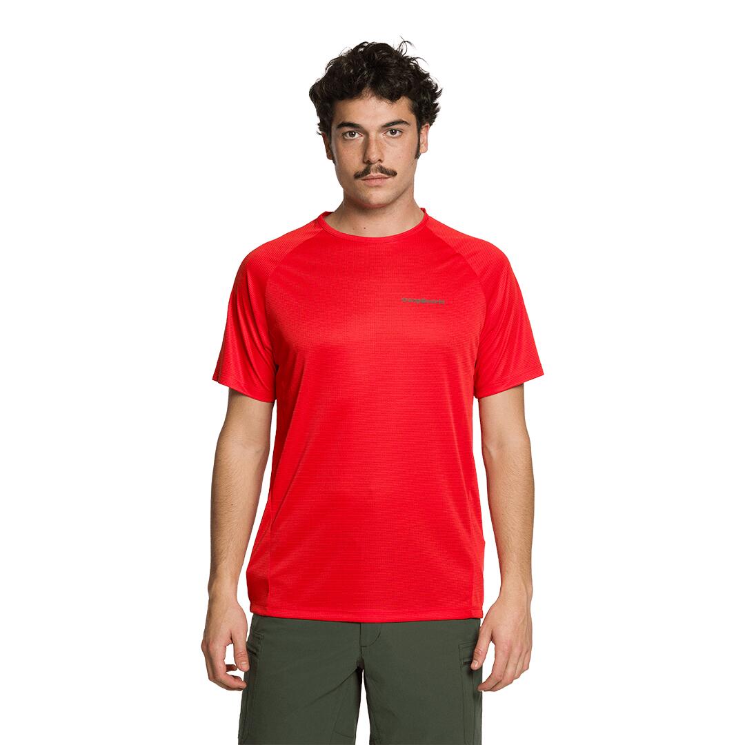 Camiseta para Hombre Trangoworld Couvet Rojo 2/4
